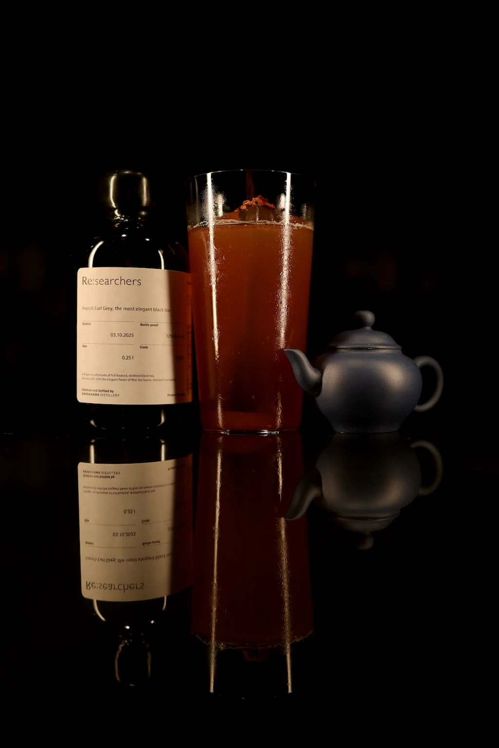 白浜蒸留所のアールグレイ紅茶リキュールを使った公式カクテル「Earl Gray Cooler / アールグレイ・クーラー（ダージリン・クーラーのアレンジ）」