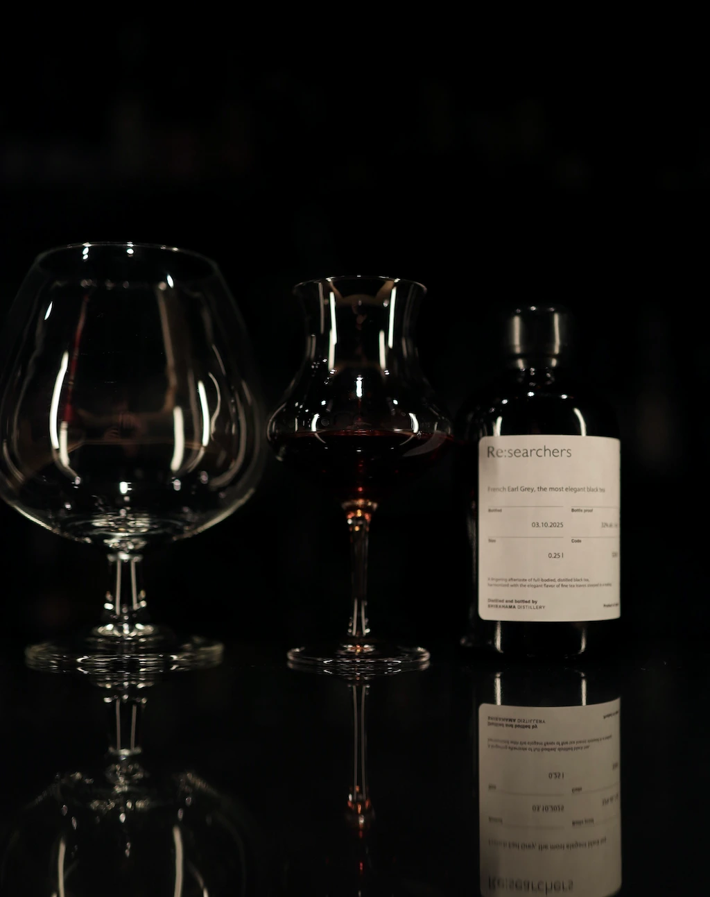 白浜蒸留所のアールグレイ紅茶リキュールを使った公式カクテル「Re:French Connection / フレンチ・コネクション」